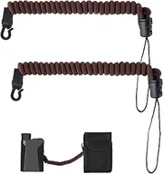 2pcs Rangefinder Tether, Retractable Hunting Range Finder Lanyard, Stretch Range 3-16 Inch