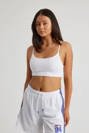 [Factorie] Factorie - Lucy Crop Cami - White M WHITE