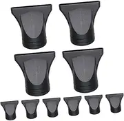 10pcs Hair Dryer Nozzle Dryer Nozzle Replacement Hair Accesories First Aid Kit Universal Blow Dryer Attachment Hair Dryer Head Hair Diffuser Modeling Hairdressing Tool Pp
