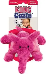 KONG Cozie Elmer the Elephant Dog Toy
