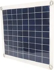 Tihebeyan Dual 5V USB Solar Energy Panel Charger for Car Battery with High Conversion Efficiency, for Laptops and Satellites