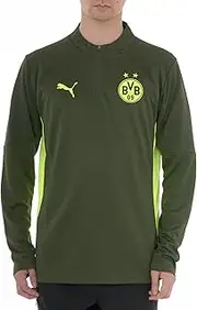 [PUMA] 777610 Sporty BVB Training 1/4 Zip Top, Men's