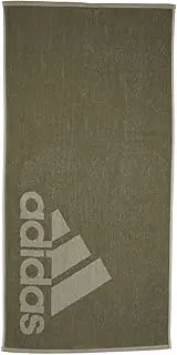 Adidas FAI02 Towel S, Unisex, Adult, Olive Strainer/Silver Pebble (IC4964), Free Size, Olive Strainer/Silver Pebble (IC4964), NS