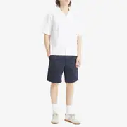 AMI Paris Elasticated Waist Cotton Shorts