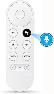 AieSHOP Voice Remote for Google Chromecast 4k Snow TV, Replacement Remote Control for G9N9N, GA01920-US, GA01409-US, GA01923-US, GA01919-US