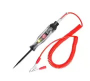 6V/12V/24V Car Circuit Tester Premium Test Light Probe Pen Light Bulb Diagnostic