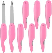 BESTYASH 8Pcs Metal Nail Files Double Sided Buffing Tools for Fingernails Toenails Durable Manicure Files for Professionals Home Use for Nail Shaping Polishing