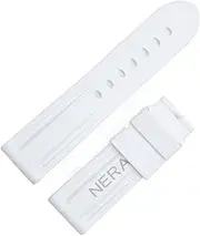 [EKSIL] Fluorine Rubber 22mm 24mm Watch Band Silicone Watchband For Panerai Watch Strap