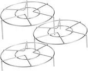 FUNNETOYU 3pcs Steamer Rack Steaming Stand for Electric Pressure Cooker Even Heat Distribution for Eggs Fish Vegetables Rice Cooking
