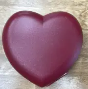 Tupperware Heart Shaped Storage Container-Assorted Colors-NEW-SHIPPING INCLUDED