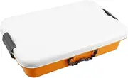 YARNOW Handheld Sand Tray Storage Box with Lid Portable Craft Storage for Sturdy Plastic Design for Indoor Montessori Organizer for Sand