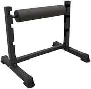Pegciuho Single Leg Squat Rack, Leg Exercise Machine, Roller Attachment, Dip Rack, Portable Split Squat Rack for