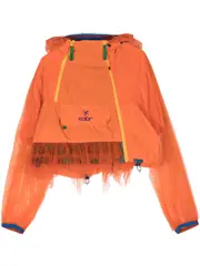 [kolor] Orange Net Blouson