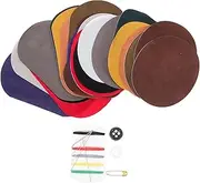 TEHAUX 1 Set Patches Durable Clothing Appliques for Repair Decoration Versatile Crafting Accessory for Shirts Skirts Bags More Shapes