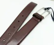 NWT Roberto Cavalli Class CCG191 HXLPCL 3.0cm Men's Brown Leather Belt Size 85