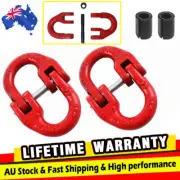 8mm 2000kg G80 Alloy Steel Hammerlock Coupling Link Connecting Link 4WD Coupler