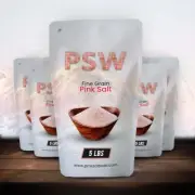 Himalayan Kosher Pink Salt Natural Crystal Salt 5 lbs For Cooking Fine Grain