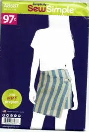 Simplicity Sewing Pattern 8587 Misses Skirt Size 6-18 Easy to Make UNCUT