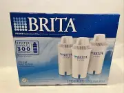 Brita Water Pitcher Replacement Filters White, 3 Pack New Sealed