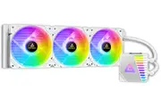 Antec Symphony 360 ARGB White SYMPHONY 360mm ARGB WHITE Advanced Liquid CPU Cooler, PWM LED Fan