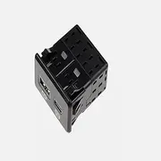685324461 Dual USB Port Charging Adapter Socket Auxiliary Jack Compatible with Nissan