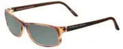 Porsche Designs P8243-B 54mm Polarized Sunglasses in Striped Crystal Brown Matte
