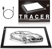 ME456 A4 LED Light Box 9x12 Inch Light Pad Only 5mm Ultra-Thin USB Power Light Table for Tracing