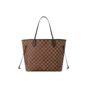 Louis Vuitton Neverfull MM Damier Ebene Cerise Red