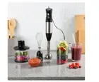 Classic Cuisine Immersion Blender 4-In-1 6 Speed Hand Mixer