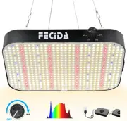 Dimmable LED Grow Light 12000 Lumen, UV & IR Included, Ideal Full Spectrum LE...