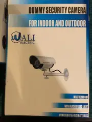 4 Pack Dummy Fake Surveillance Security Camera CCTV with Record Light Brand New