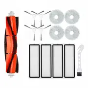 14PCS Replacement Parts for Robot Vacuum S10+ / S10 Plus B105 Main Side Brush Hepa Filter Mop Rag C
