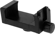 OKUMEYR Phone Tripod Mount Rotatable Hot Shoe Smartphone Clip Stable Cell Phone Holder for Tripods Compatible with DSLR for Photography and Video Shooting