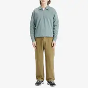 Norse Projects Ketel Relaxed Logo Half Zip Sweatshirt