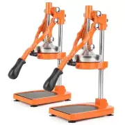NNEAGS 2X Stainless Steel Manual Juicer Hand Press Juice Extractor Squeezer Oran