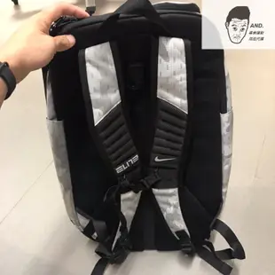 【AND.】NIKE ELITE BACKPACK 灰黑 迷彩 籃球 菁英包 氣墊 雙肩 後背包 BA5555-012