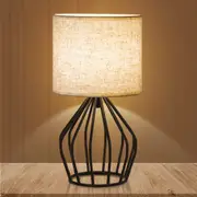 Clora Bedside Table Lamp Minimalist Light Nightstand Bedroom Living Room Desk