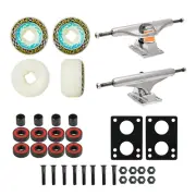 Slime Balls Old School Skateboard Kit 57mm Saucers, Independent 159 Trucks