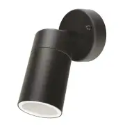 Brilliant COOLUM WALL LIGHT 240V 35W Max GU10 CFL/LED Globe BLACK *Aust Brand