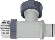 Pool Plunger Valve PVC Multifunctional Replacement Assembly for Swimming Pool Pump Hose Connector