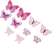 DIYEAH 10Pcs Animal Embroidered Patches for Sewing Cloth Stickers Reusable Applique for Jeans Shirts Bags and Crafts Design Vibrant Patterns