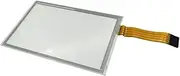 Zieichy New Touch Panel Screen Compatible with Trimble Agriculture FM750 and Case IH FM-750 CFX750, 196mm x 124mm