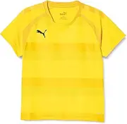 [PUMA] JR 705149 JR 705149 Soccer Short Sleeve T-Shirt, Absorbent, Quick-Drying, Hoop, Game Shirt, for Kids