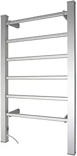 Pronti Heated Towel Rack Electric Bathroom Towel Rails Warmer 100W - Silver