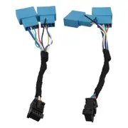 2x Retrofit Led Tail Light Cable Adaptor for MINI F54 UK Union Jack As Shown