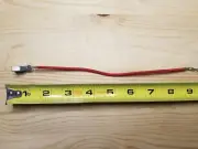 New Bungee Beeper/Pager Chain Fit Most Motorola, NEC, NIXXO, APOLLO, - RED