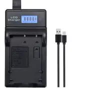 LCD USB Battery Charger For RICOH DB-90 BJ-9 GXR P10 GXR S10 GXR Mount A12