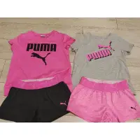 在飛比找蝦皮購物優惠-PUMA女孩運動套裝2組(二手近全新)xxs3/4Y