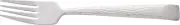 International Tableware, Inc Sprig Silver 8" Stainless Steel Dinner Fork - 1 Doz