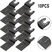 10x Oscillating Multi Tool Blade/ Wood Metal Cutter Saw Blade For Fein
